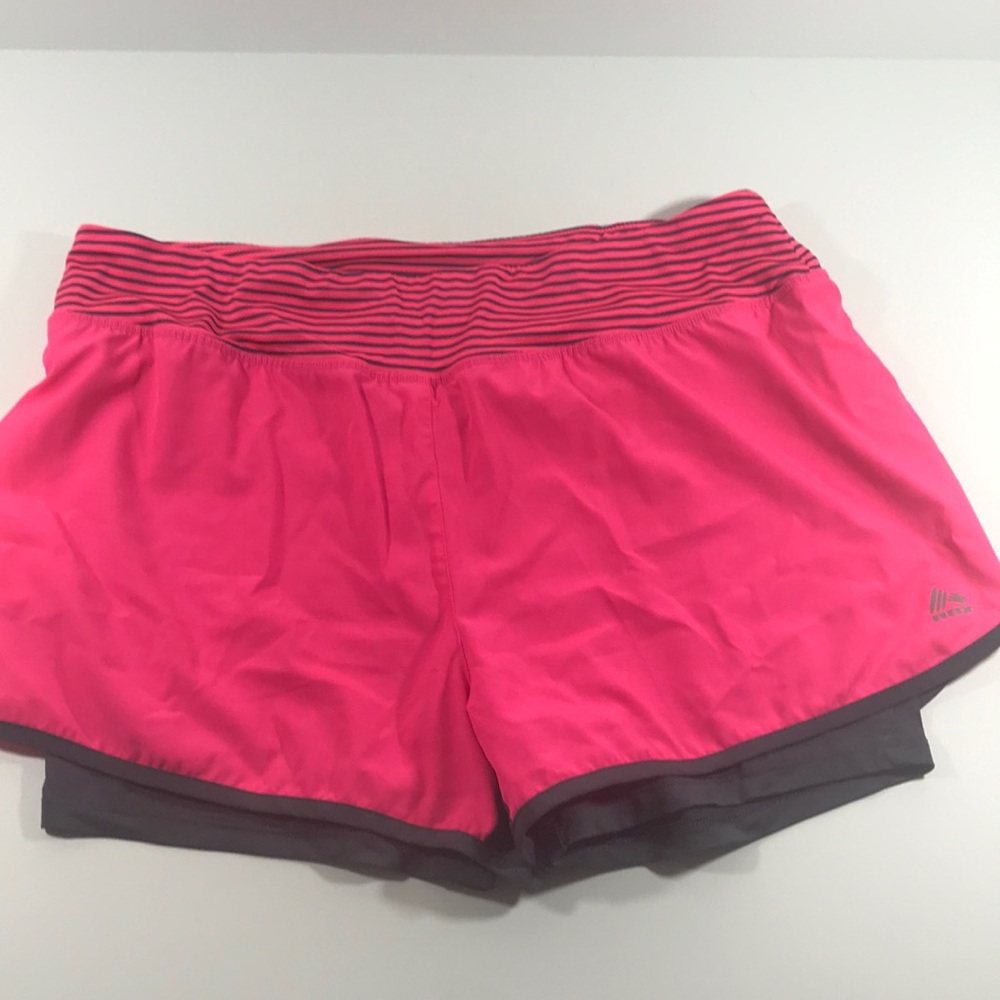 Rbx Performance Shorts With Compression Pink G7 - image 1